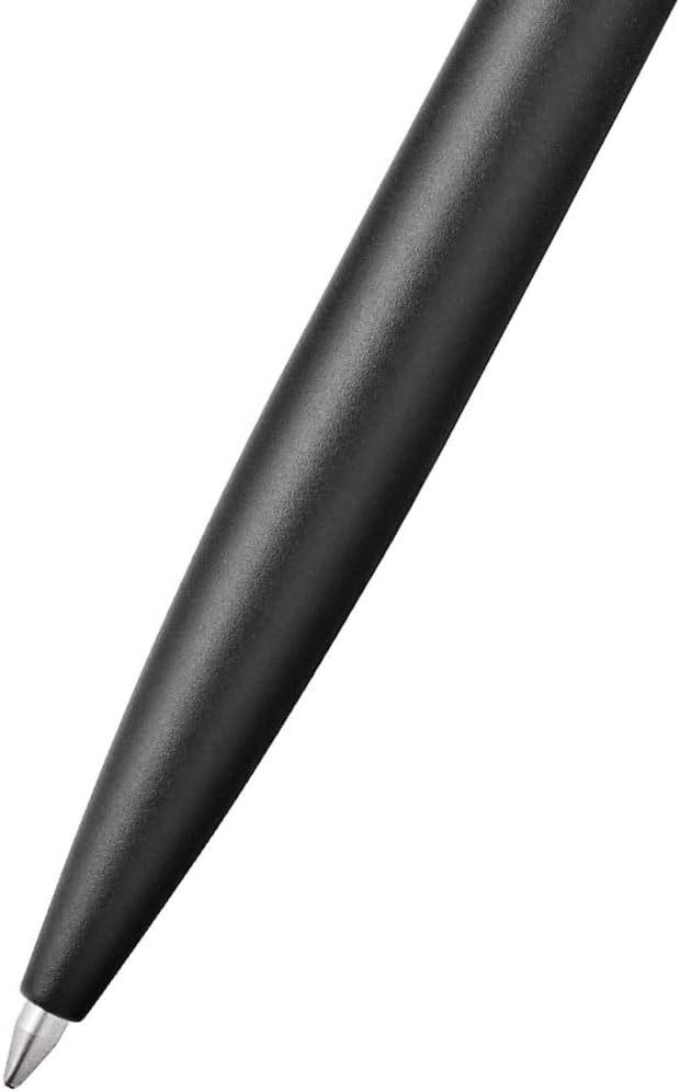 Sheaffer 9017 Reminder Lacquer Ballpoint Pen Matte Black with Polished Black PVD Trim