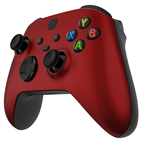 eXtremeRate Scarlet Red Replacement Shell for Xbox Series X & S Controller - Personalized Upgrade - Soft Touch Grip Custom Gaming Case Faceplate for Xbox Core Controller by eXtremeRate - Image 5