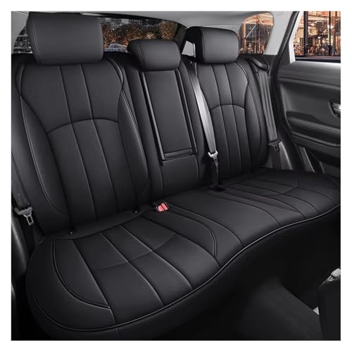 Housses de siège auto respirantes PU pour Range Rover Evoque 2012-2015 noir arrière