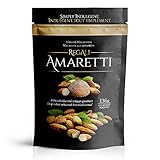 Piccola Cucina Regali Amaretti Italian Almond Macaroon Cookies - 136 g - Gluten Free, Dairy Free