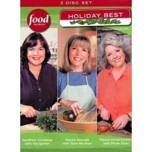 DVD Food Network Holiday Best (3 Disc Set) Book