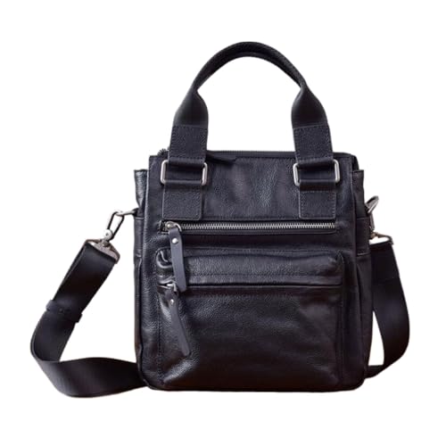 Mens Messenger Shoulder Bags Genuine Leather Casual Daypacks Travel Bags Waist Packs Crossbody Bags Handbags