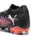 PUMA Unisex Future 8 Match FG/AG Fussballschuh, Black White-Glowing RED, 41 EU