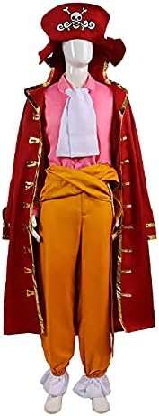 Amazon Co Jp スイカ コス ロジャー コスプレ用衣装 One Piece ワンピース ゴール D ロジャー 風 海賊服 コスチューム 発表会 ハロウィン 変装 仮装 学園祭 パーティー服 オーダーサイズ可能 女性l ホビー