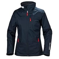 Helly Hansen Women's Crew Midlayer Jacket, Navy, X-Large