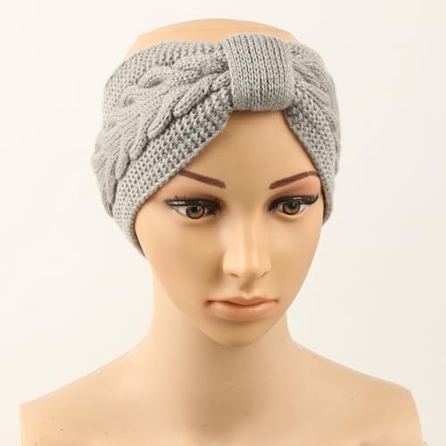 JK Home Winter Knitted Twist Knot Headband - Image 2