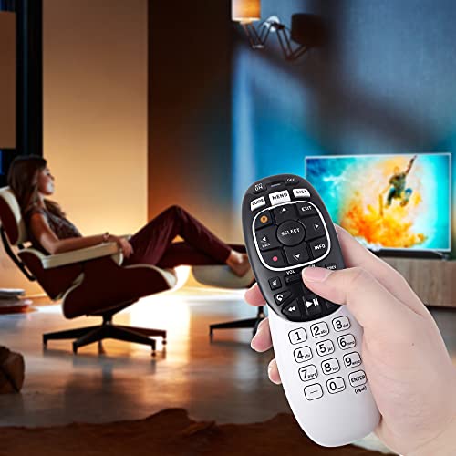 Universal Used Remote Control Rc73 Ir/Rf Replacement Compatible With Directv Rc71 Rc72, Compatible With Directv Hr20/Hr21/Hr34/Hr44/Hr54 Dvr Satellite Dish Receive #TOP4