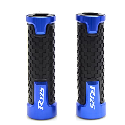 PLKJ Moto Poignée Guidon Bar Main Grip Handle pour Yamaha YZF R125 YZF-R125 YZF R 125 2008-2013 2012 2011 2010 Poignée De Guidon De Moto Poignées De Guidon De Moto (Color : Blue) Cover