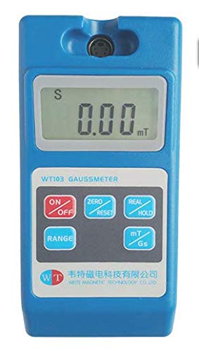 Medidor Digital Gauss Teslameter WT103 Medidor de Campo Magnético miniatura 1
