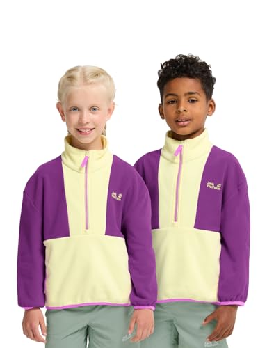 Jack Wolfskin Taunus Hz K pull polaire colorblock doux et respirant fille