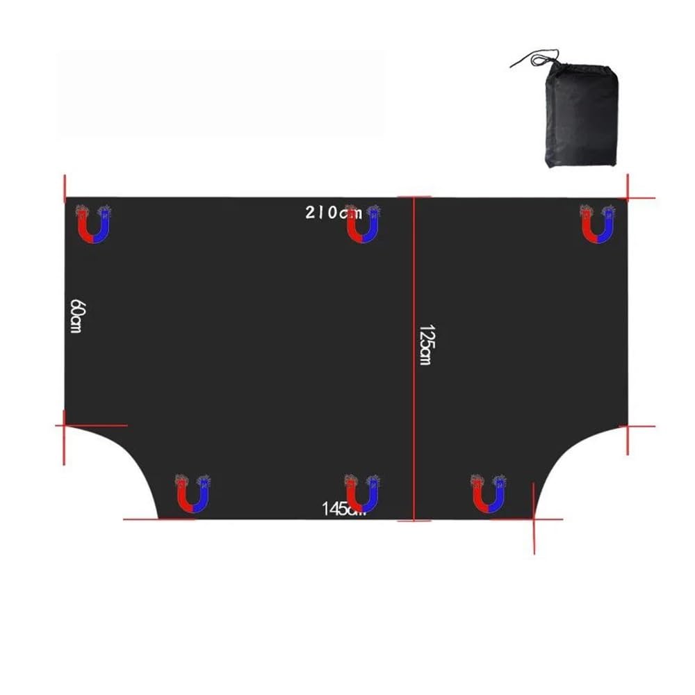 Housse de Protection pour Pare-Brise Housse Pare-Brise Avant Voiture Pare-Soleil Magnétique Automobile Pare-Brise Voiture Pare-Soleil Neige Housse Protection Étanche Protection Pare Brise Hiver