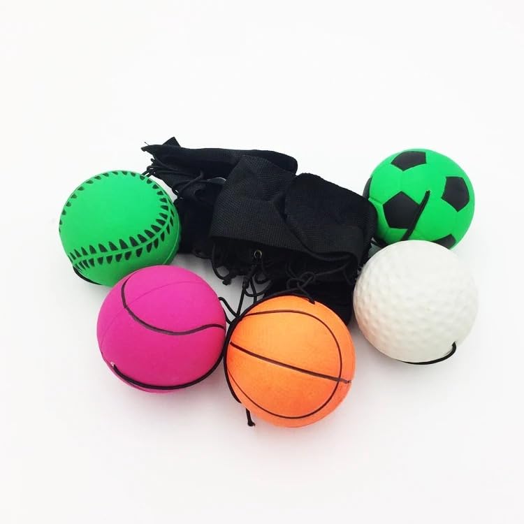 Abhinandan Decors Yo Yo Throw Ball with Stretchable String Rubber Bouncing Ball Toy for Boys Girls Kids Ball Play Set Adjustable Wrist Band yoyo(Rubber yoyo Ball)- Multi Color-Pack of 1 (B0D9H2RNZK) Amazon Price History, Amazon Price Tracker
