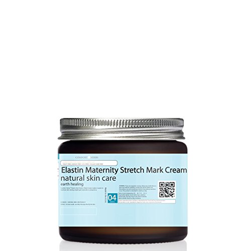 Maternity Stretch Mark Cream (Elastin, Arnica,Vitamin E) Breastfeeding, Pregnancy Belly, Expanding Waistline