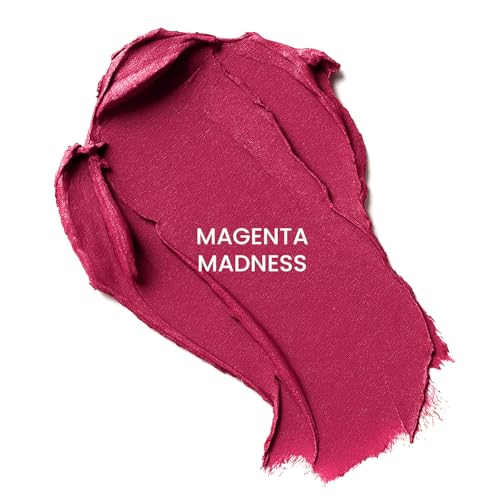Image of TEEN TEEN LUXE Matte Lipstick | Long-Lasting Wear Up to 12 Hours | Ultra Smooth Velvet Finish | Rich Pigmented Lip Shade | Lightweight & Travel Friendly | Magenta-Madness, 1gm