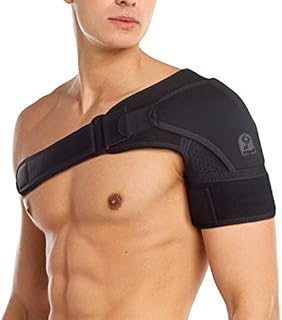 Primall Shoulder Brace for Men and Women | Orthopedic Shoulder Compression Sleeve for Torn Rotator Cuff, Dislocated AC Joint, and Other Injuries | Shoulder Support Wrap for Pain Relief (Large/XLarge)