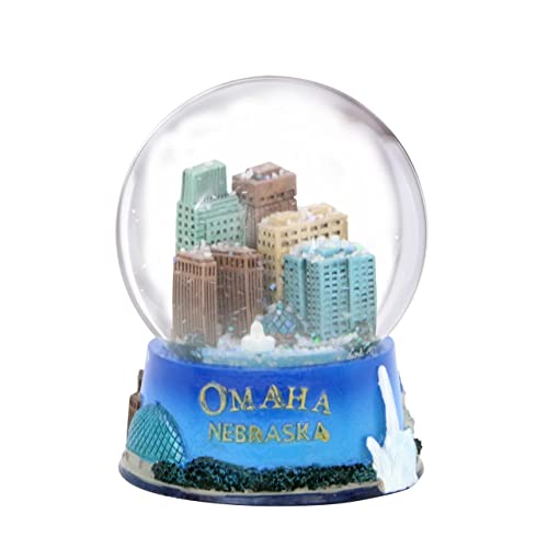 Omaha Nebraska Snow Globe 3.5 Inches #TOP1