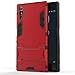 Sony Xperia XZ Case, Cocomii Iron Man Armor New [Heavy Duty] Premium Tactical Grip Kickstand Shockproof Hard Bumper Shell [Military Defender] Full Body Dual Layer Rugged Cover (Red)