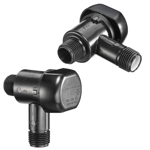 Image of Halotronics RV Vacuum Breaker Check Valve - Backflow Preventer for RV and Marine Freshwater Systems - Anti-Leak, Corrosion-Resistant, Easy Installation - Replacement for 571-VAC-CHK-A (Pack of 2)