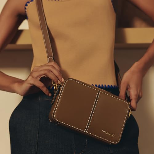 Image of Miraggio Andy Crossbody Bag For Women | Stylish Sling Bags With Adjustable & Detachable Strap | Solid Sling Bag For Casual Everyday Look