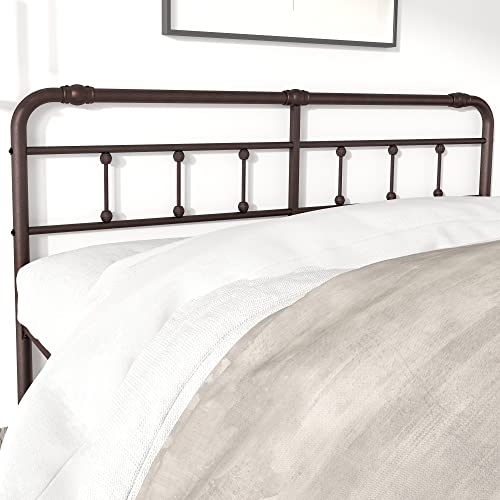 Ponsalion California-King-Bed-Frame With-Headboard And-Footboard Set - Platform Bed Frame Cal-King Size,16 Inches High,No Box Spring Needed,Easy To Assemble(Brown) #TOP6