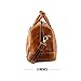 Vintage Leather Duffel Bag for Men Leather Travel Bag, Spacious Weekender Overnight Bag, Durable Carry-On with Adjustable Strap, Stylish Duffle for Business & Adventure - 20 Inches (Cinnamon Brown)