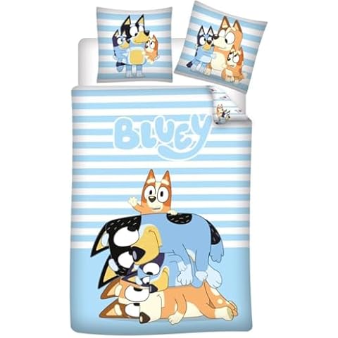 Aymax Parure de Lit Bluey Cover