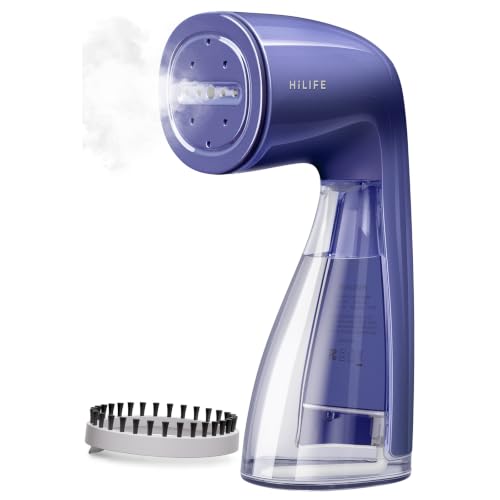 HiLIFE Steamer for Clothes, 1100W Handheld Portable Steamer, 120V Only