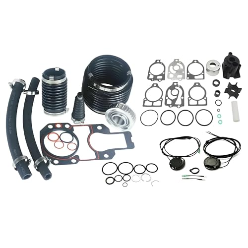803097T1 Fits MerCruiser Alpha one 1 Gen 1 Transom Seal Bearing Bellows Kit with Water Pump Repair Kit and Trim Sender kit 30-803097T1 46-96148Q8 25-87400A2 805320A03 by XRmarine - Used condition - US$125.94