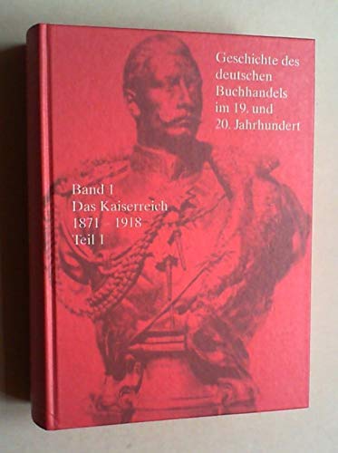 Geschichte des Deutschen Buchhandels im 19. und... [German] 3765723517 Book Cover
