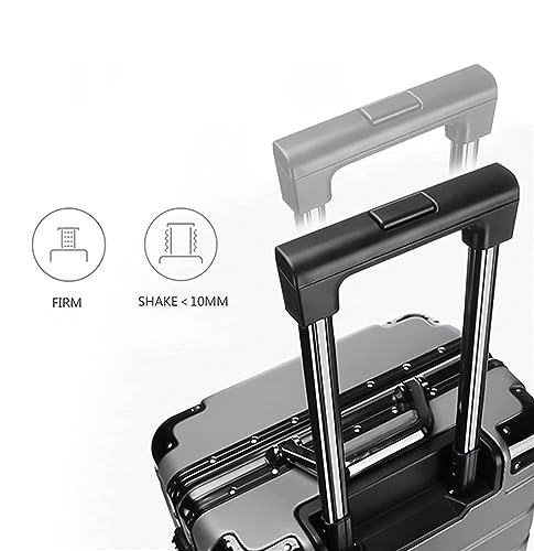 Luggage Travel Gear Suitcases Swivel Wheels Luggage Portable Travel，Dual Combination Lock(A,24inch)4