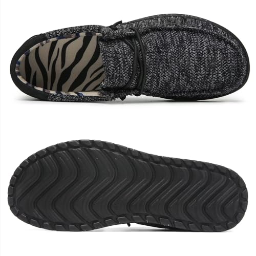 Mens Machine-Washable Casual Loafers,Men Slip On Comfortable and Breathable Boat Shoes for Casual,Walking,Traveling,Beach,Mocassins Pour Homme3