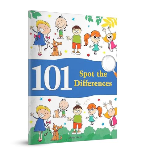 Image of 101 Spot the Differences: Fun Activity Book for Children | Improve Observation & Concentration | Ages 5-9 | 3+ Hours of Engaging Puzzles