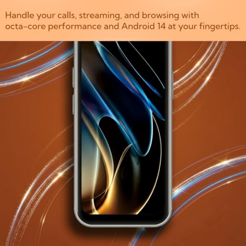 Image of PEACE Honor 20, Android 14 Smooth Multitasking, Octa-Core Performance, 3GB RAM 32GB ROM Expandable to 128GB, Orange, 4.5 inch QHD Display