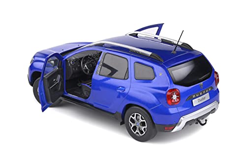 SOLIDO Dacia Duster, MK2, 2018, modellino auto, scala 1:18, blu