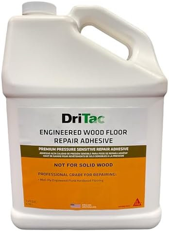 SIKA DriTac RS-2 Engineered Wood Flooring Repair Adhesive Kit, White, 1 qt