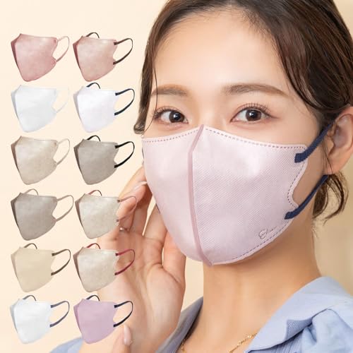 [�}�X�N�K��] �s�D�z E-line�}�X�N 39���� ���̌^ ������� ���C�N�����ɂ��� �J���[�}�X�N �C�[���C�� (���C�g�p�[�v��/�l�C�r�[�u���[, ������)