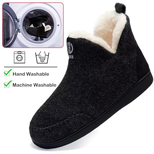 Filzstiefel Buguki Herren Plüschgefütterte Hüttenschuhe