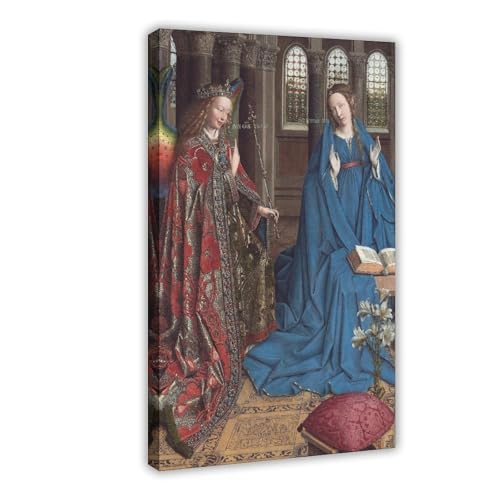 Impression sur toile de Jan Van Eyck pour une décoration murale de salon