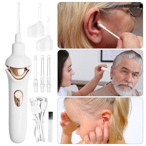 Finis les bouchons d'oreilles avec le ear cleaning tool électrique USB et ses embouts souples - 6