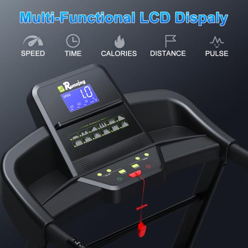 Image of Treadmill Walking Pad Electric Foldable | 3.5HP Automatic Incline Bluetooth Speaker | 330LBS Capacity Shock Absorption | FitShow App Home Running Jogging