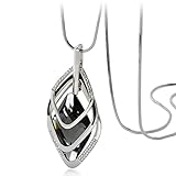 Nefefen Long Alloy Flower Rhinestone Sweater Chain, Round Bead Long Temperament Women's Sweater Chai