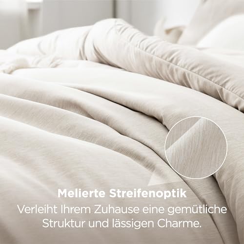 BEDSURE Bettdecken-Set ohne Bezug 240x220 - Bettdecke mit Kissenbezug 80x80 – Ansicht 5