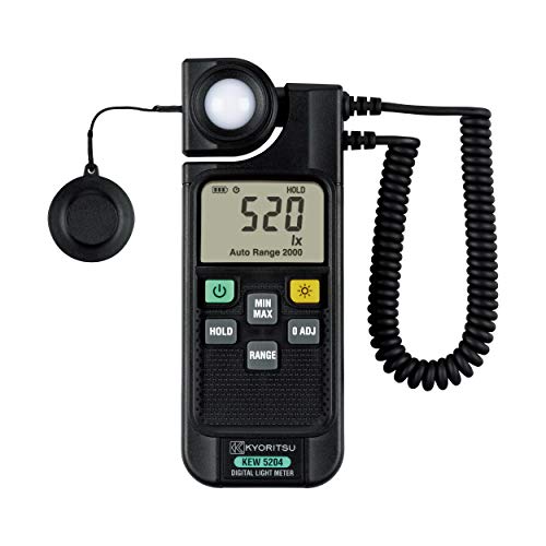 共立電気計器 デジタル照度計 JIS 一般形A級準拠 KEW 5204