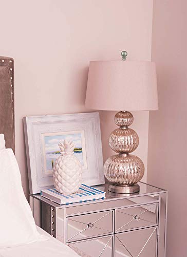 Ciata Lamp Finials Decorative, 1-1/2-Inch Brushed Nickel Ball Lamp Finial (2 Pack) #TOP3