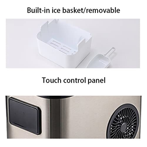 Máquina portátil para hacer hielo 26 lbs/24h miniatura 5
