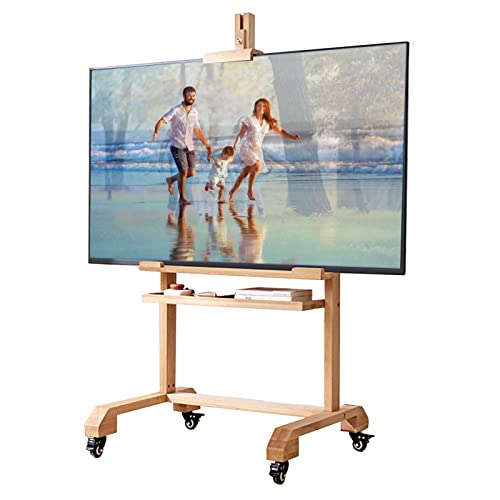 Soporte móvil de piso para TV hasta 55 pulgadas miniatura 1