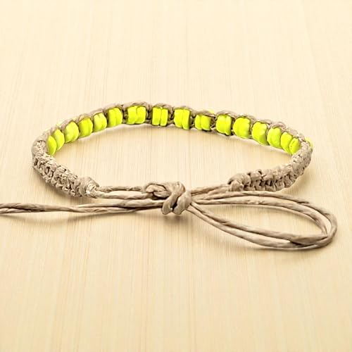 Image of BlueRica Hemp Anklet with Puka Shell Beads