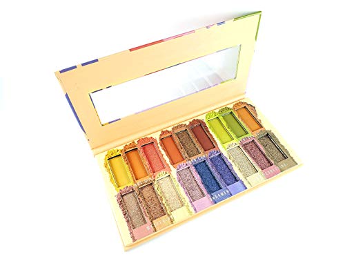 Paleta De Sombras Moody Type 18 Cores Ruby Rose HB-1054