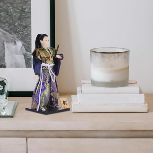 Figura de Samurai Japonés Tradicional 30 cm miniatura 5