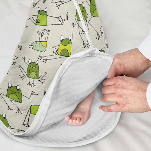 Image of vvfelixl Bright Funny Dinosaurs Baby Sleeping Bag Sleep Sack,Baby Wearable Blanket Sleep Suit for 0-6 Months